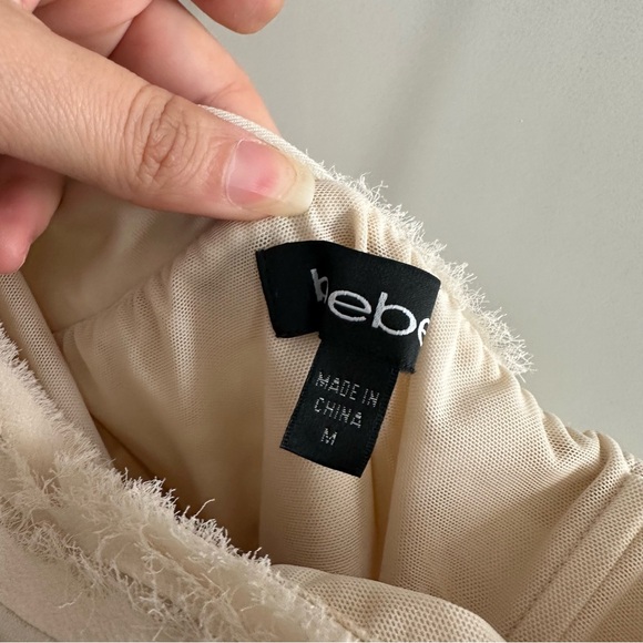 Bebe Asymmetrical Color block Dress - Picture 6 of 6